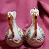 Capodimonte Oil (Olio) & Vinegar (Aceto) Cruets ~ Handpainted Cherubs ~ vintage Italian - Image 5