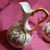 Capodimonte Oil (Olio) & Vinegar (Aceto) Cruets ~ Handpainted Cherubs ~ vintage Italian - Image 6