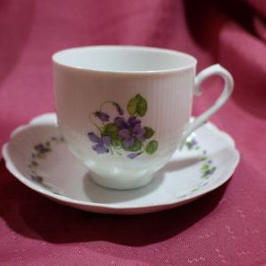 Romantica "Viola" Cup & Saucer ~ by Kaiser, Germany