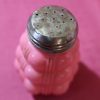 Victorian ~ Dithridge Blue and Pink "Creased Bale" Salt & Pepper - Image 4
