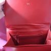 Florentine Designed Red Leather Embossed Hand Tooled Vintage Purse ~ Italy - Image 6