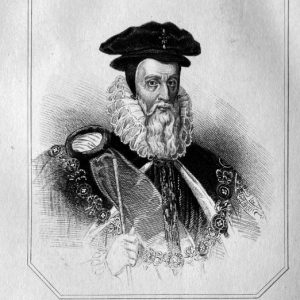 Alternative view of Portrait Engraving of William Cecil, Lord Burghley