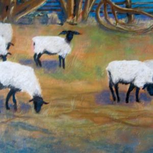 "Rush Hour In The County" ~ Judy Plomer - print